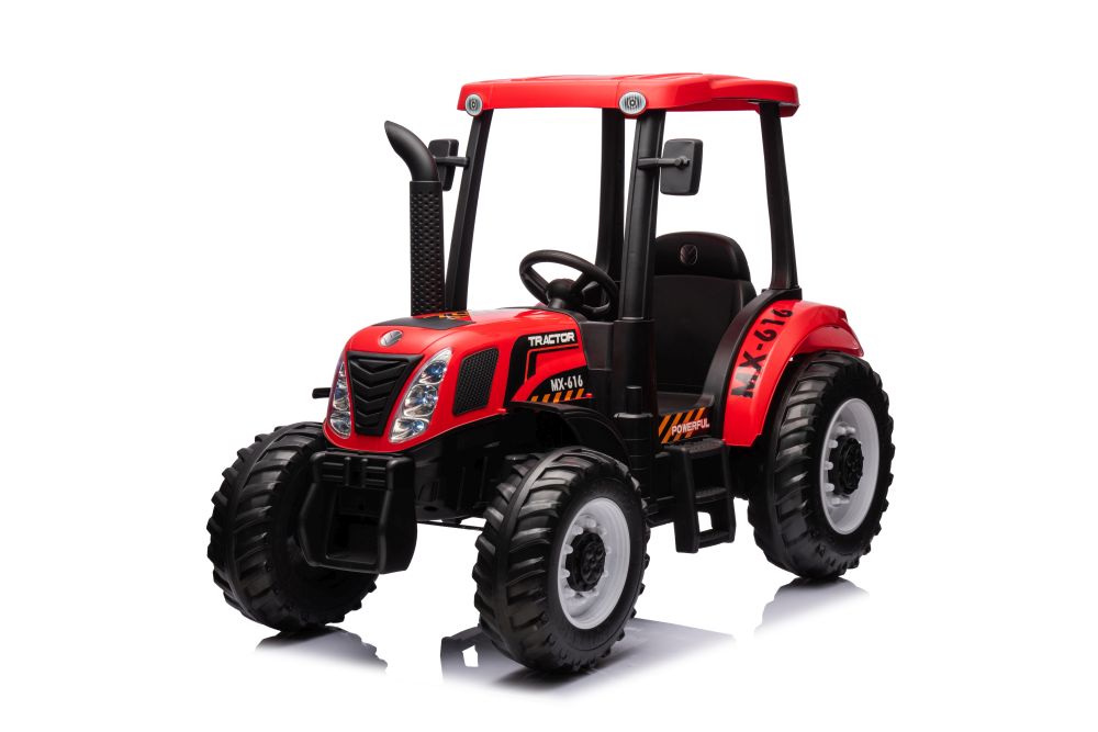  Elektrický traktor A011 24V 400W červený