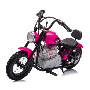  Elektrická motorka SPEED Power růžová