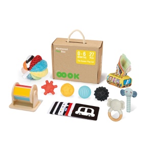  Mamido Montessori Edukační box pro děti 0-6 měsíců