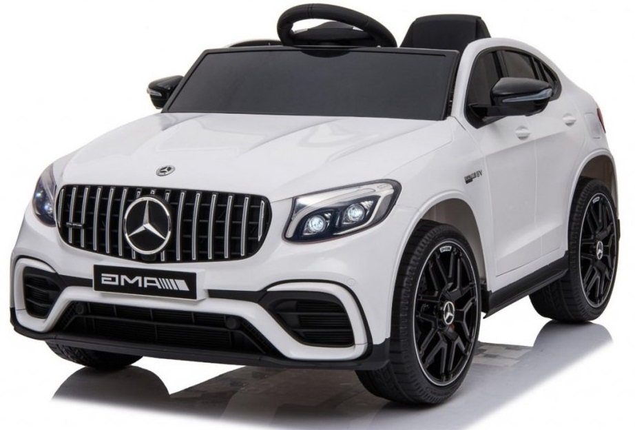  Mamido Dětské elektrické autíčko Mercedes Benz GLC 63S 4x4 bílé