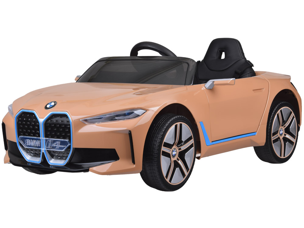  Dětské elektrické autíčko BMW i4 zlaté