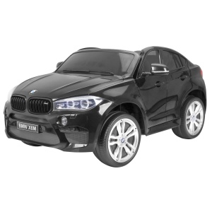  Elektrické autíčko BMW X6 M dvoumístné XXL lakované černé