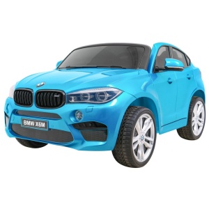  Elektrické autíčko BMW X6 M dvoumístné XXL lakované modré