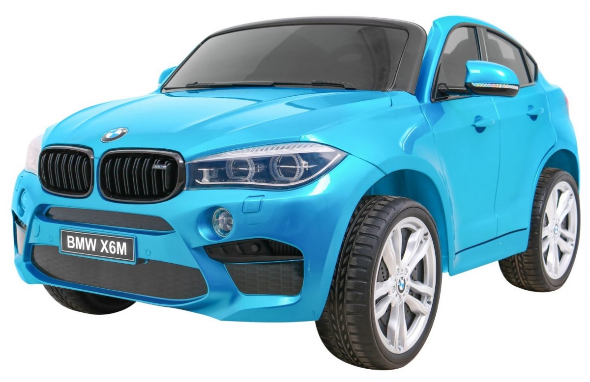  Elektrické autíčko BMW X6 M dvoumístné XXL lakované modré