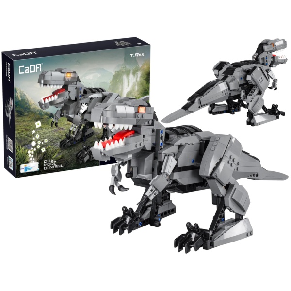  Stavebnice Dinosaurus Tyrannosaurus Rex na dálkové ovládání R/C CADA 701 dílků RC