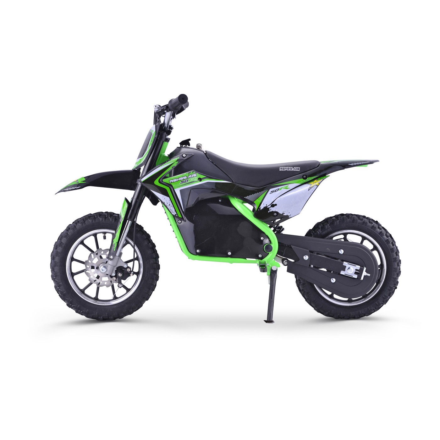  Dětská elektrická motorka RENEGADE 50R 500W 36V zelená