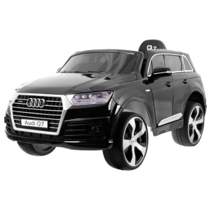  Elektrické autíčko AUDI Q7 černé VYSTAVENÝ KUS