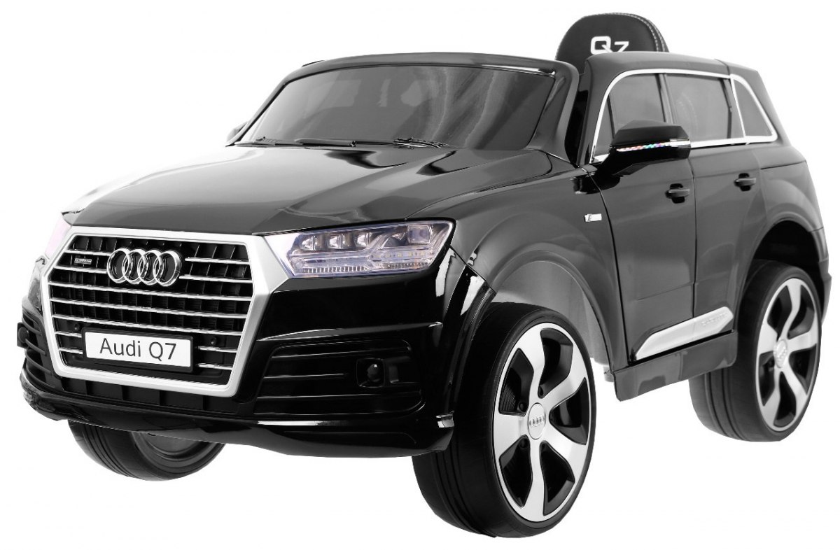  Elektrické autíčko AUDI Q7 černé VYSTAVENÝ KUS