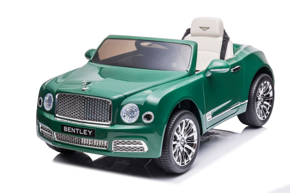  Elektrické autíčko Bentley Mulsanne lakované zelené