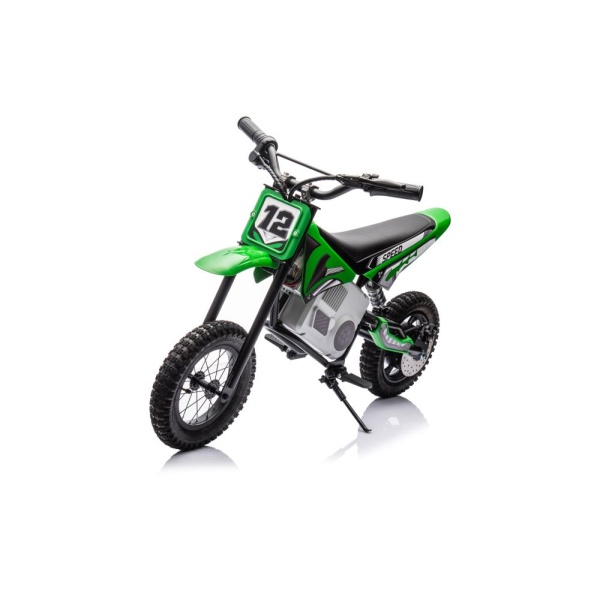  Dětská elektrická motorka Cross 350W 36V zelená