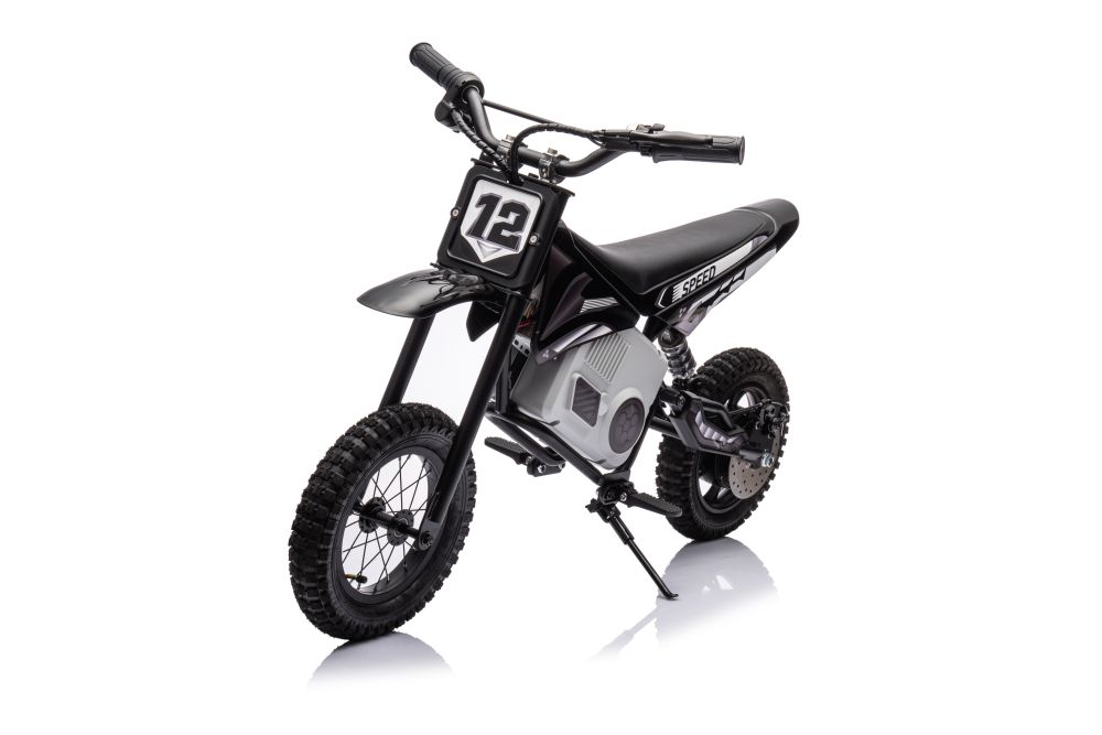  Dětská elektrická motorka Cross 350W 36V černá