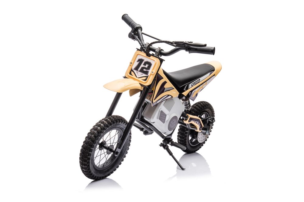  Dětská elektrická motorka Cross 350W 36V béžová