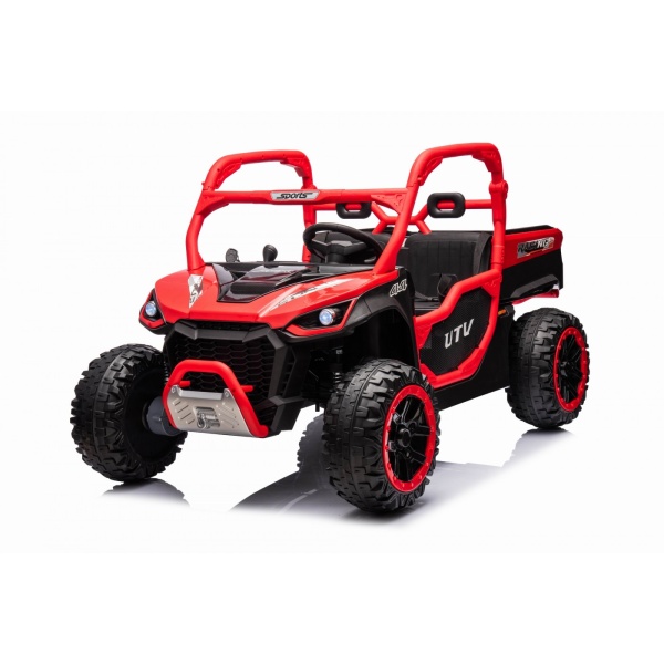  Dětské elektrické autíčko Farmer Truck UTV Racing 4x4 24V červené