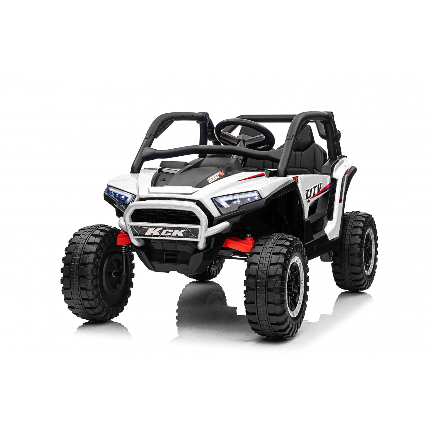  Elektrické autíčko Buggy KCK 4x4 24V bílé