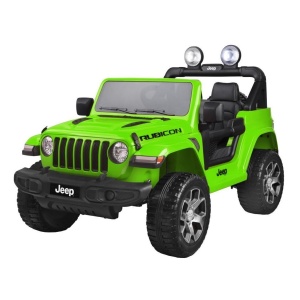  Dětské elektrické autíčko Jeep Wrangler Rubicon 4x4 zelená