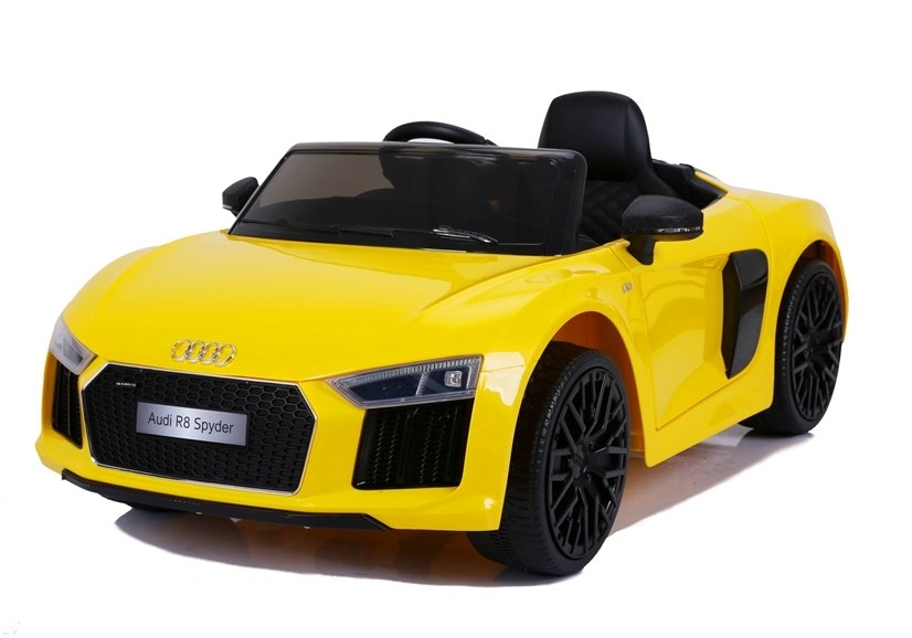  Elektrické autíčko Audi R8 Spyder Maxi žluté