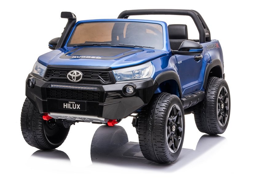  Dětské elektrické autíčko Toyota Hilux 4x4 lakované modré