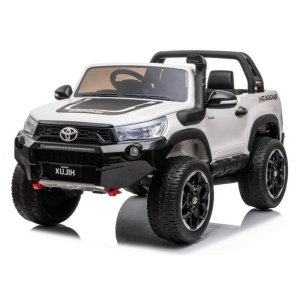  Dětské elektrické autíčko Toyota Hilux 4x4 bílé