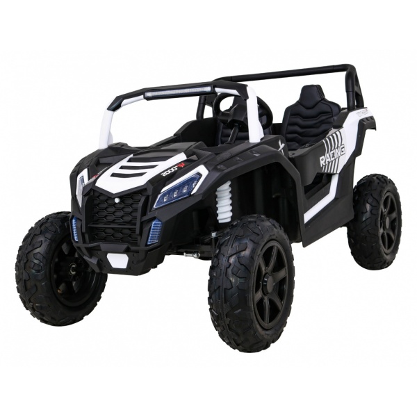  Dětské elektrické autíčko Buggy UTV Strong 24V nafukovací kola bílé