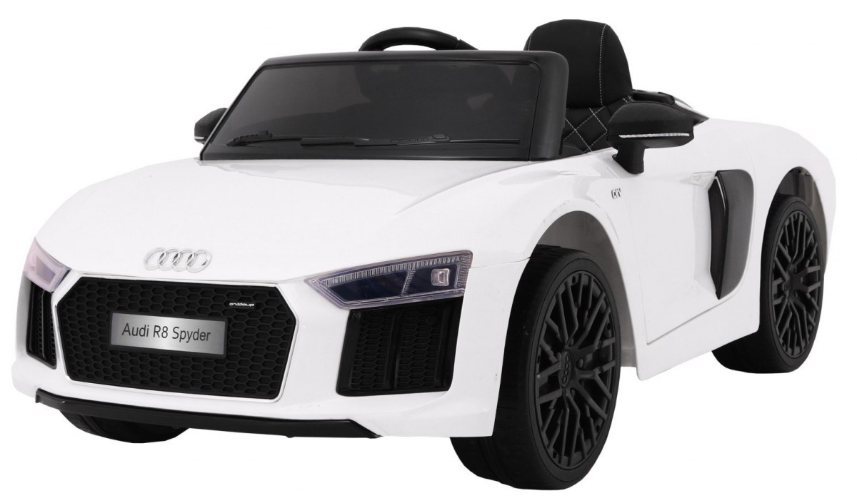  Elektrické autíčko Audi R8 Spyder Maxi bílé