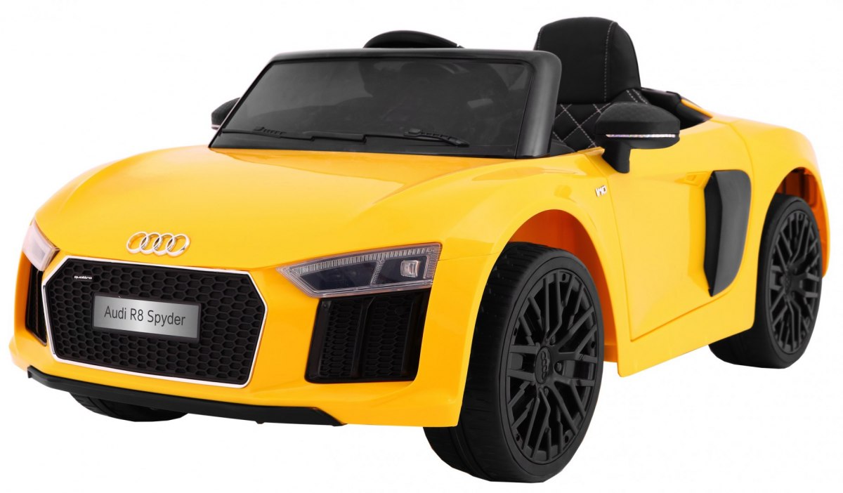  Elektrické autíčko Audi R8 Spyder Maxi žluté