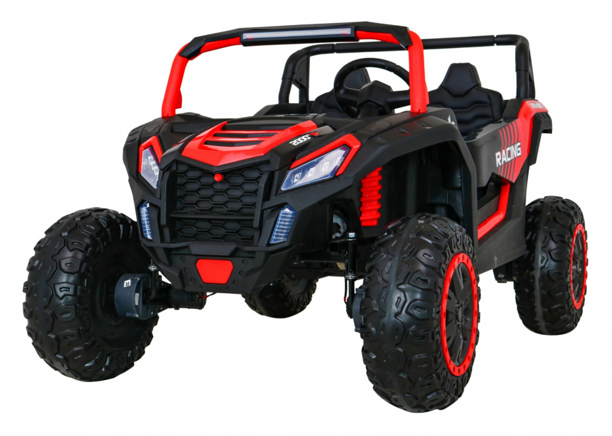  Elektrické autíčko Buggy UTV 24V 4x200W červené