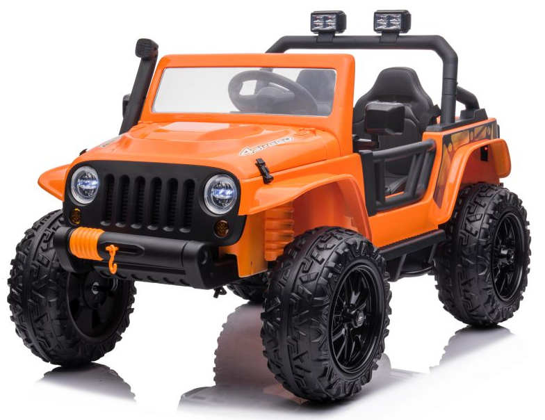  Elektrické autíčko Jeep 4Speed 4x45W oranžové