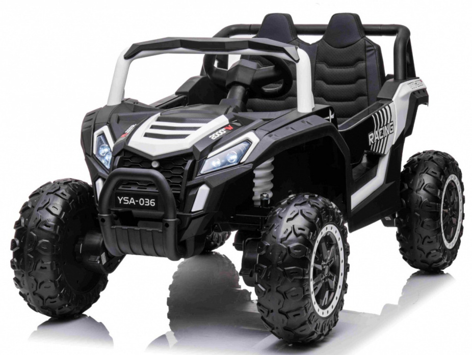  Elektrické autíčko Buggy UTV Racing 4x4 bílé