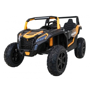  Dětské elektrické autíčko Buggy UTV Strong 24V nafukovací kola zlaté