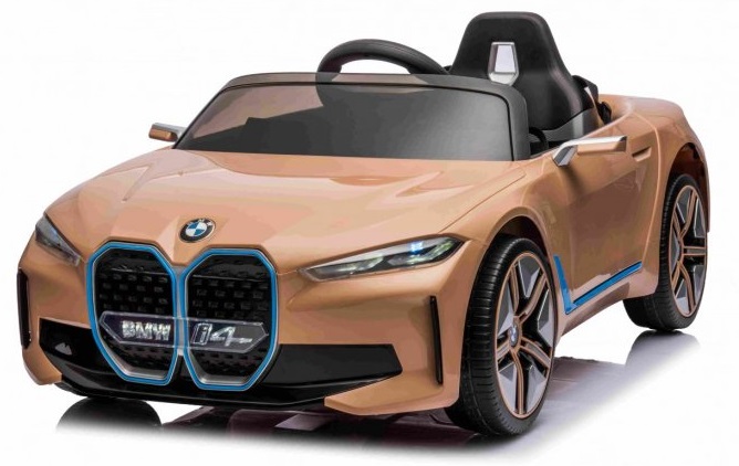  Elektrické autíčko BMW i4 zlaté