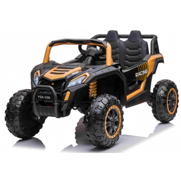  Elektrické autíčko Buggy UTV Racing 4x4 zlaté