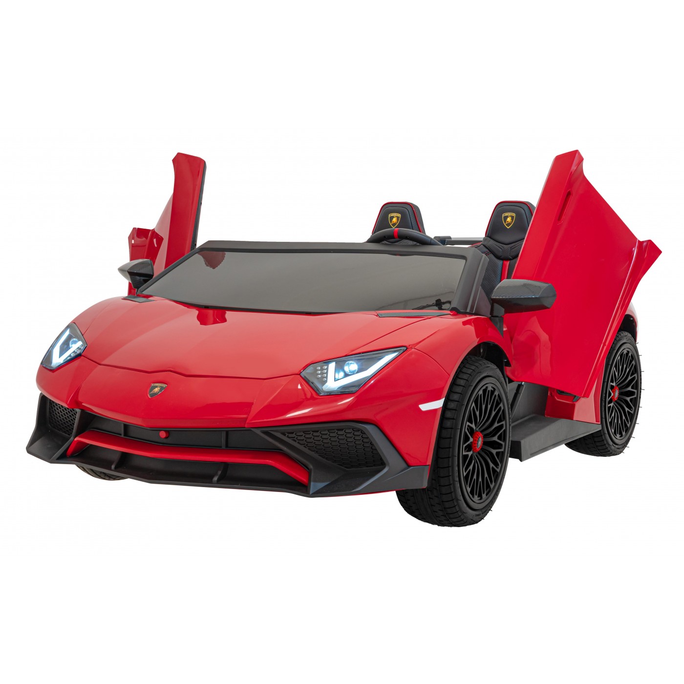  Elektrické autíčko Lamborghini Aventador SV Strong 200W 24V červené