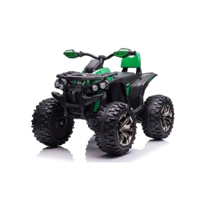  Mamido Dětská elektrická čtyřkolka ATV Power 12V 14Ah 4x4 zelená