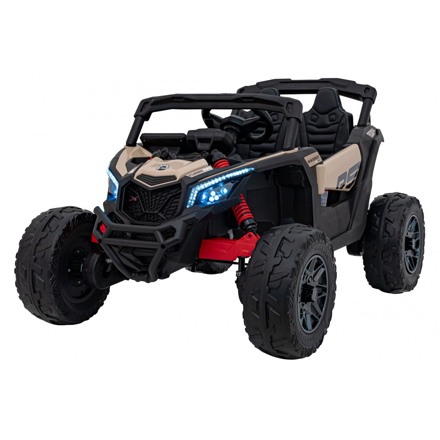  Elektrické autíčko Buggy Can-Am Maverick 24V 4x200W černé