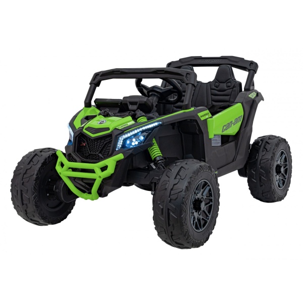  Elektrické autíčko Buggy Can-Am Maverick 24V 4x200W zelené