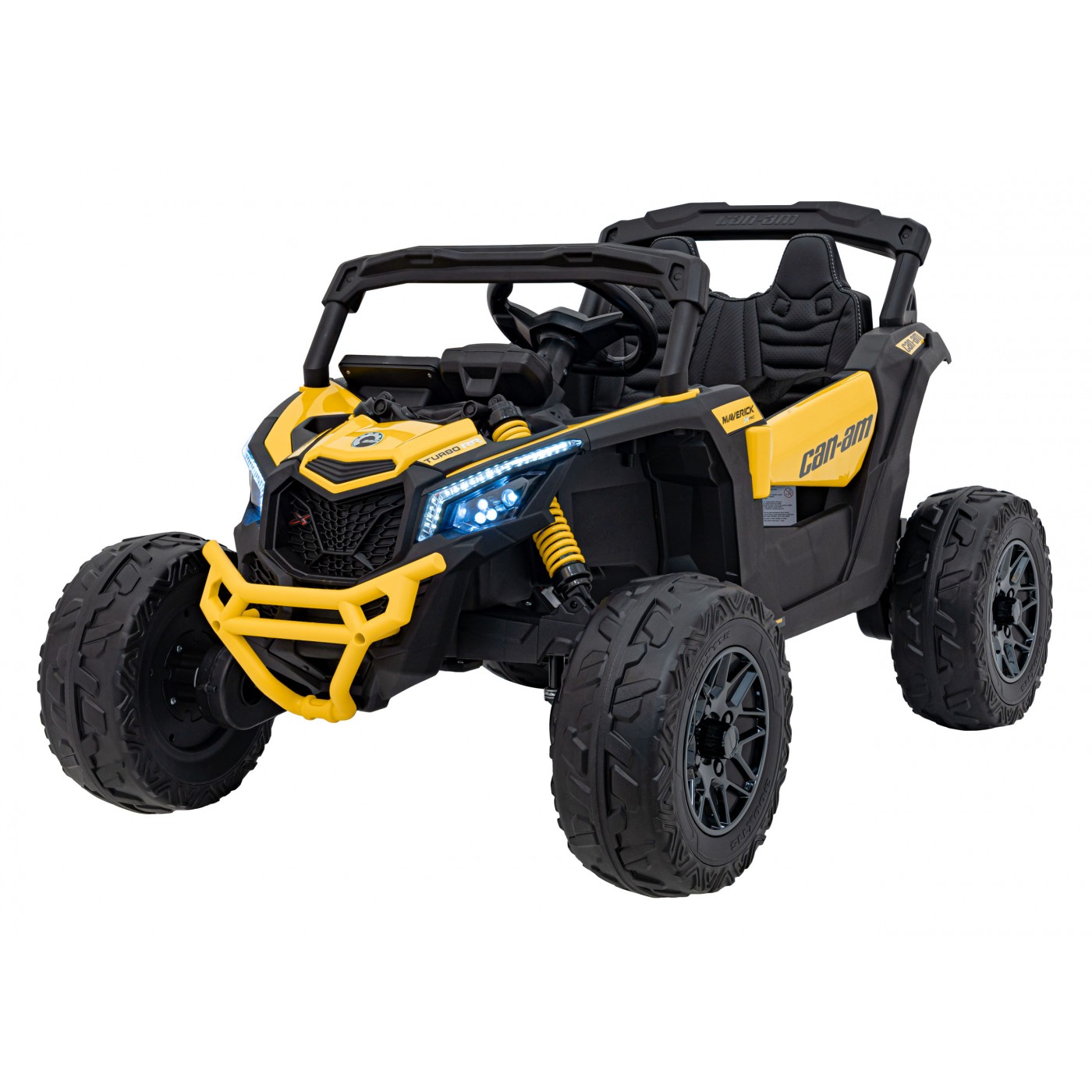  Elektrické autíčko Buggy Can-Am Maverick 24V 4x200W žluté