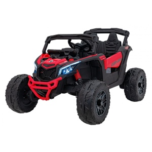  Elektrické autíčko Buggy Can-Am Maverick 24V 4x200W červené