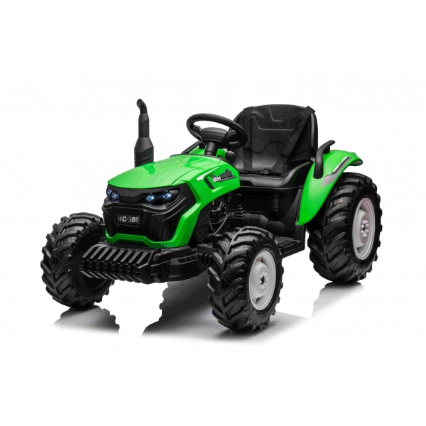  Dětský elektrický traktor GROW 1804 24V zelený