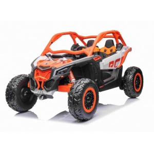  Elektrické autíčko Buggy Maverick Can-Am 2x24V 4x200W EVA oranžové - VYSTAVENÝ KUS