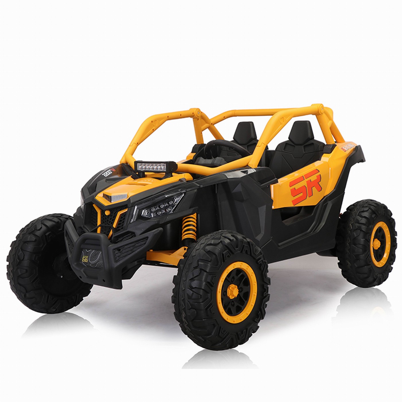  Elektrické autíčko Buggy SR SUPER 66 4x4 24V žluté