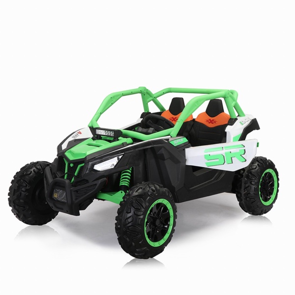  Elektrické autíčko Buggy SR SUPER 66 4x4 24V zelené