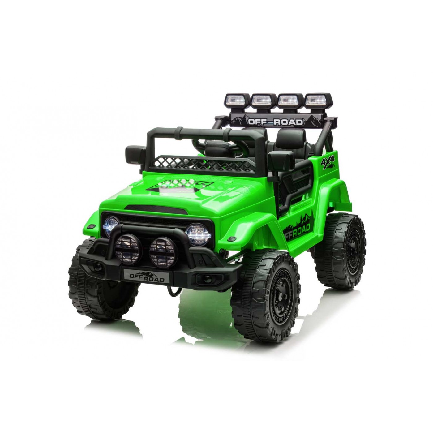  Elektrické autíčko Off-Road Climber 4x4 zelené