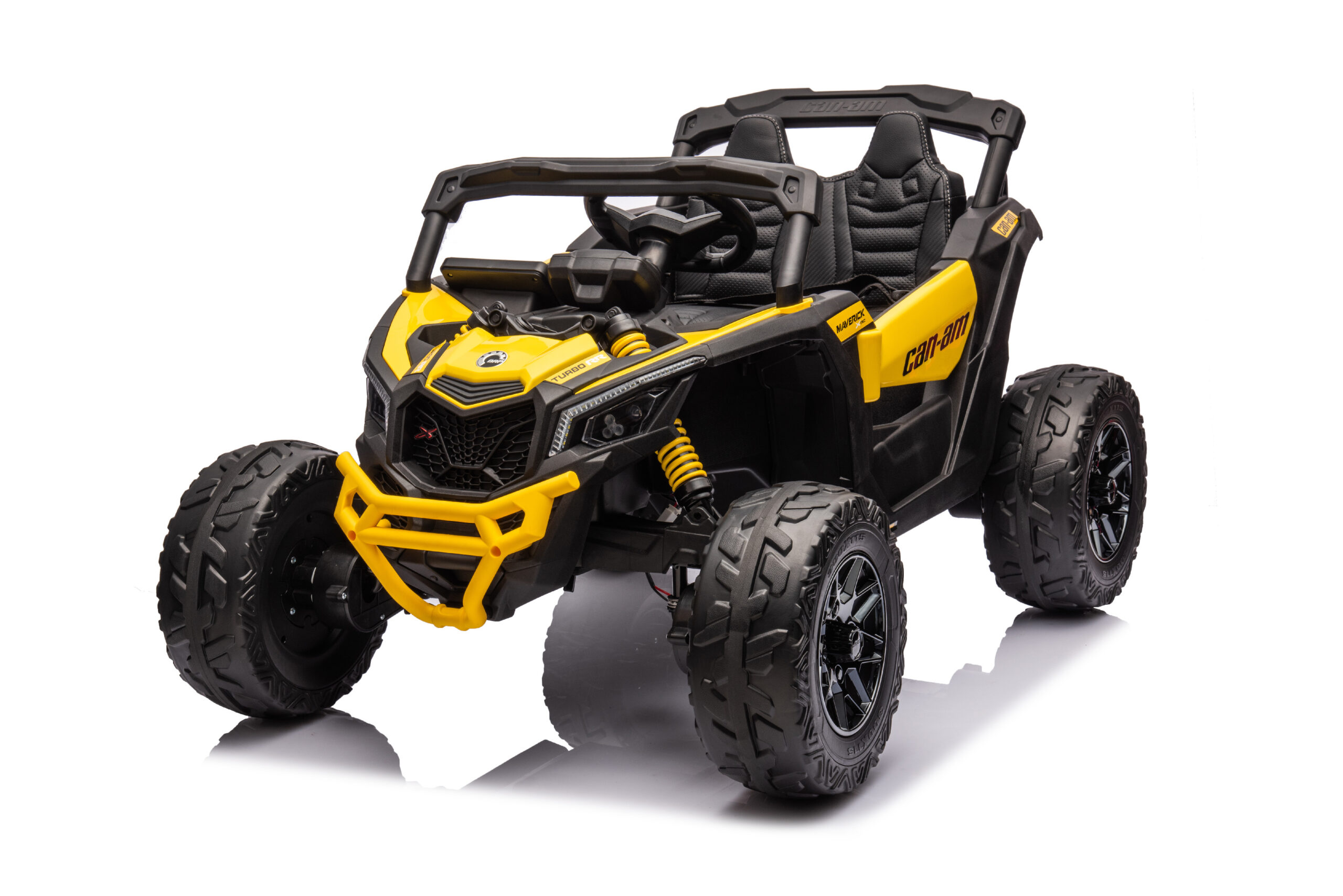  Elektrické autíčko Buggy Maverick Can-Am 4x4 žluté ROZBALENO