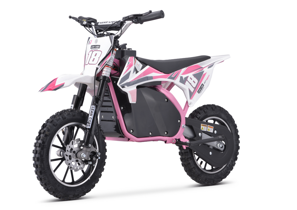  Elektrická motorka Cross Trail King 800W 36V růžová