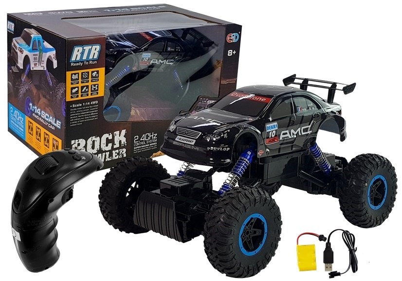  Auto na dálkové ovládání Offroad 1:14 modré RC