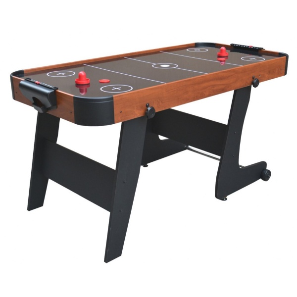  Air Hockey stůl vzdušný lední hokej hnědý