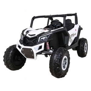  Elektrické autíčko Buggy UTV-MX 24V 4x4 bílé