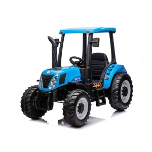 Dětský elektrický traktor A011 24V 400W modrý