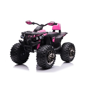  Dětská elektrická čtyřkolka ATV Power 12V 14Ah 4x4 růžová BEZ IMITAČNÍCH PRUŽIN