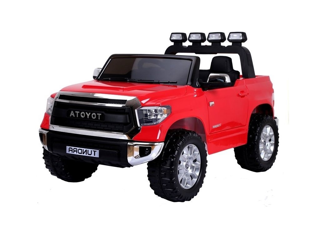  Elektrické autíčko Toyota Tundra červené